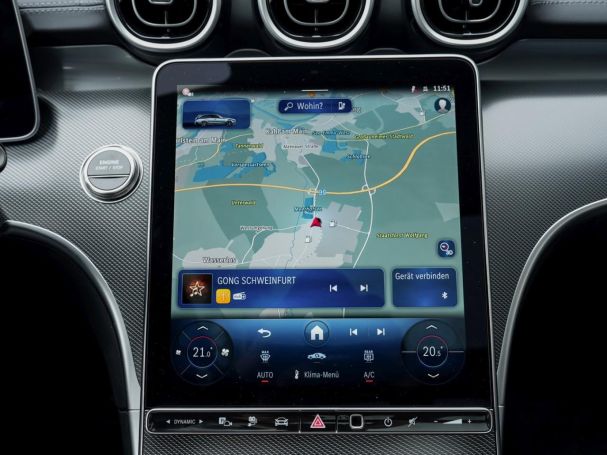 Mercedes-Benz C 300 de 4M T AMG Night Distronic Panorama 360°