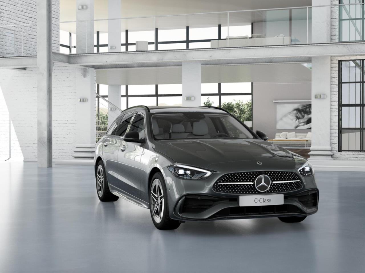 Mercedes-Benz C 300 e T AMG Night Distronic Panorama Spurhalte