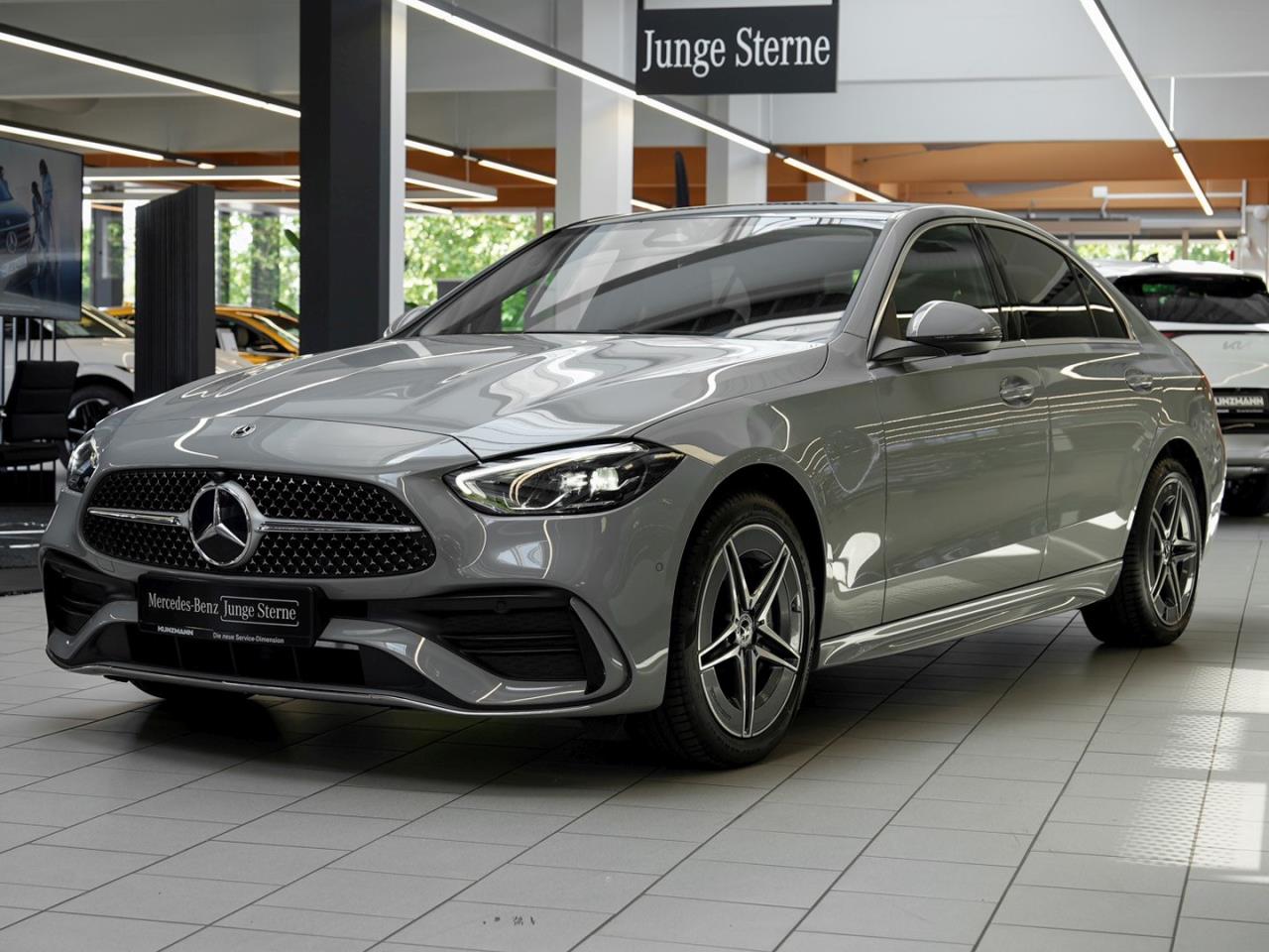 Mercedes-Benz C 220 d AMG Distronic Panorama HeadUp Standhzg
