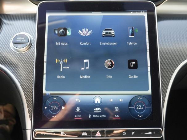Mercedes-Benz C 220 d AMG MBUX-Navi AHK Kamera Klima Totwinkel