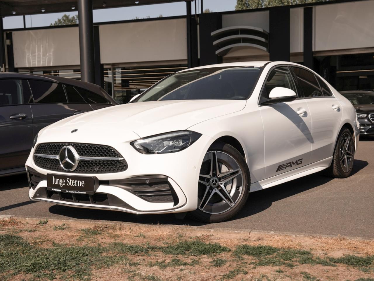Mercedes-Benz C 220 d AMG MBUX-Navi AHK Kamera Klima Totwinkel