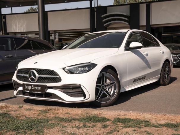 Mercedes-Benz C 220 d AMG MBUX-Navi AHK Kamera Klima Totwinkel