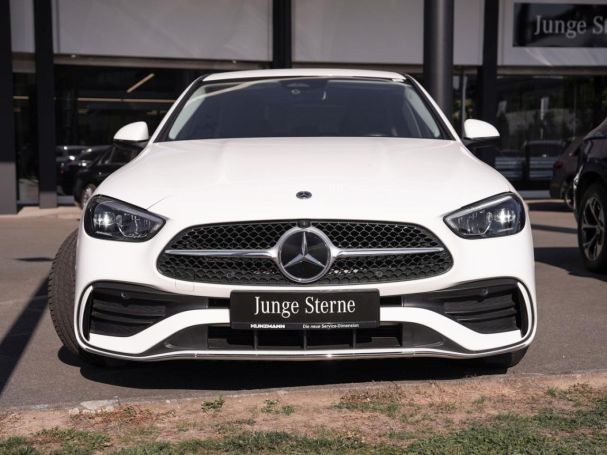 Mercedes-Benz C 220 d AMG MBUX-Navi AHK Kamera Klima Totwinkel