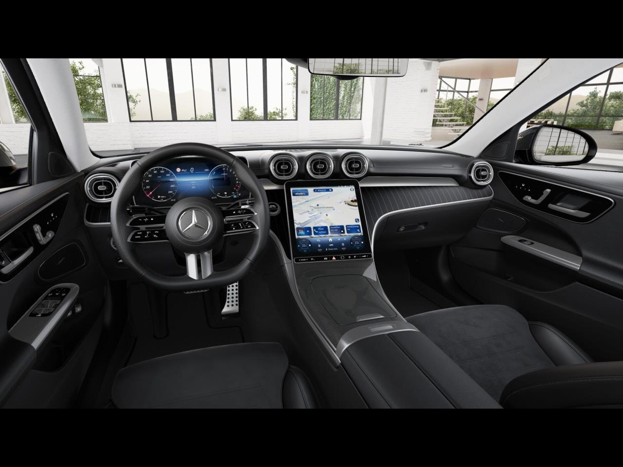 Mercedes-Benz C 300 e 4M mit EQ Hybrid Technologie AMG 360°