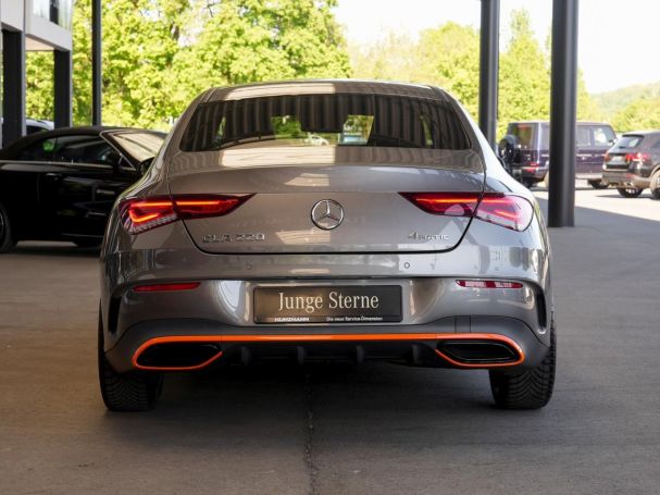 Mercedes-Benz CLA 220 4M Coupé AMG Night OrangeArt Panorama