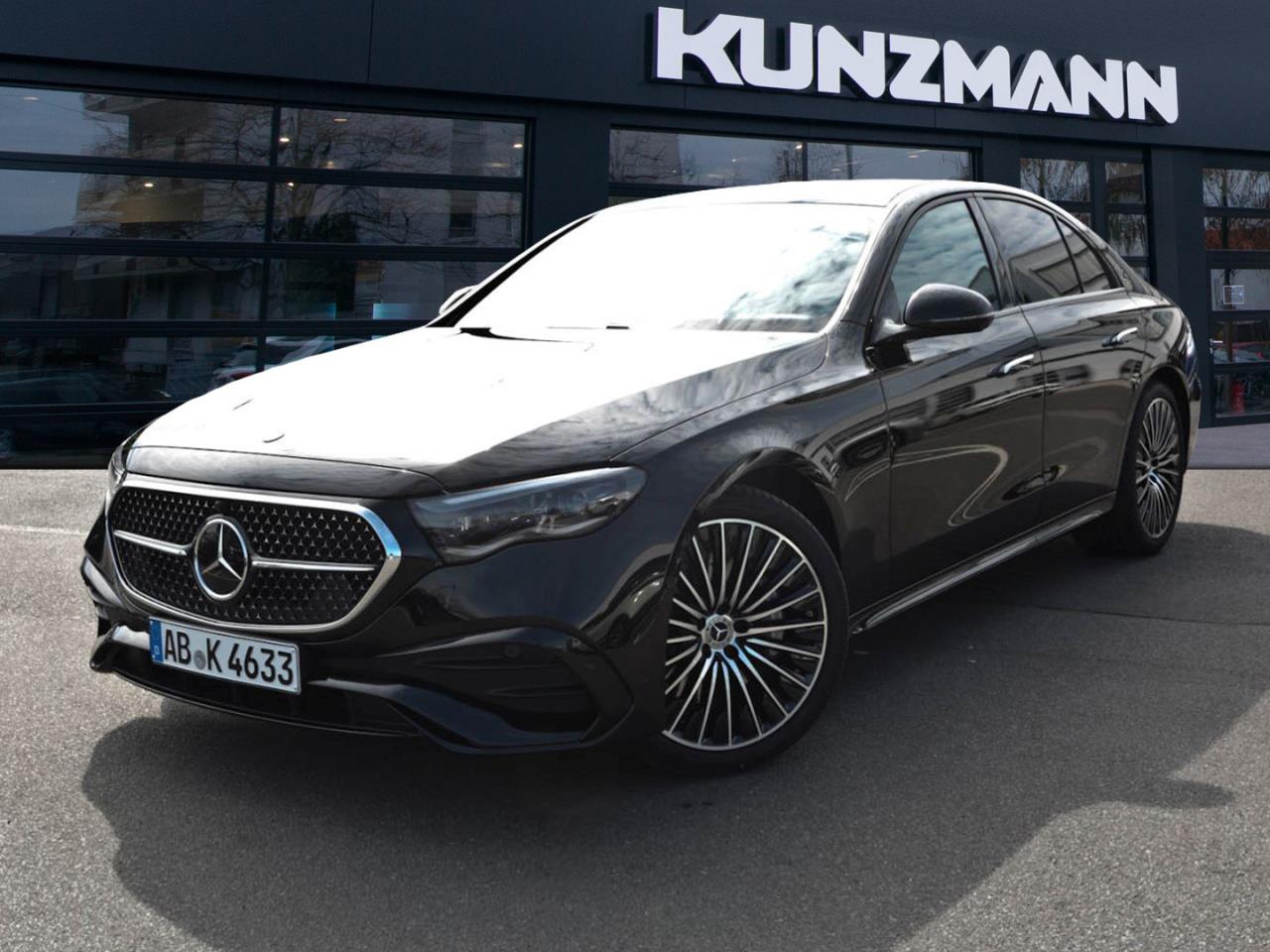 Mercedes-Benz E-Klasse E 450 d 4MATIC Limousine Limousine obsidianschwarz