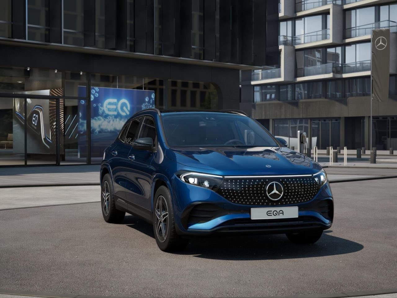 Mercedes-Benz EQA 300 4M AMG Night Panorama Kamera Easy-P AHK