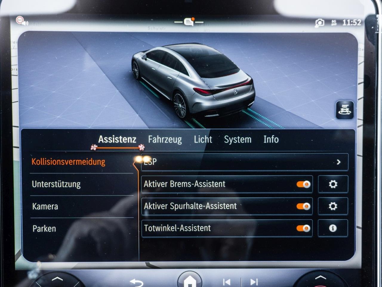Mercedes-Benz EQE 300 Electric Art Distronic Kamera AHK