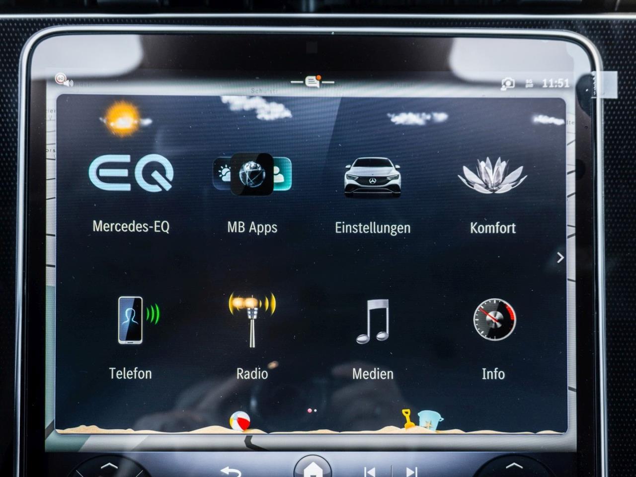 Mercedes-Benz EQE 300 Electric Art Distronic Kamera AHK