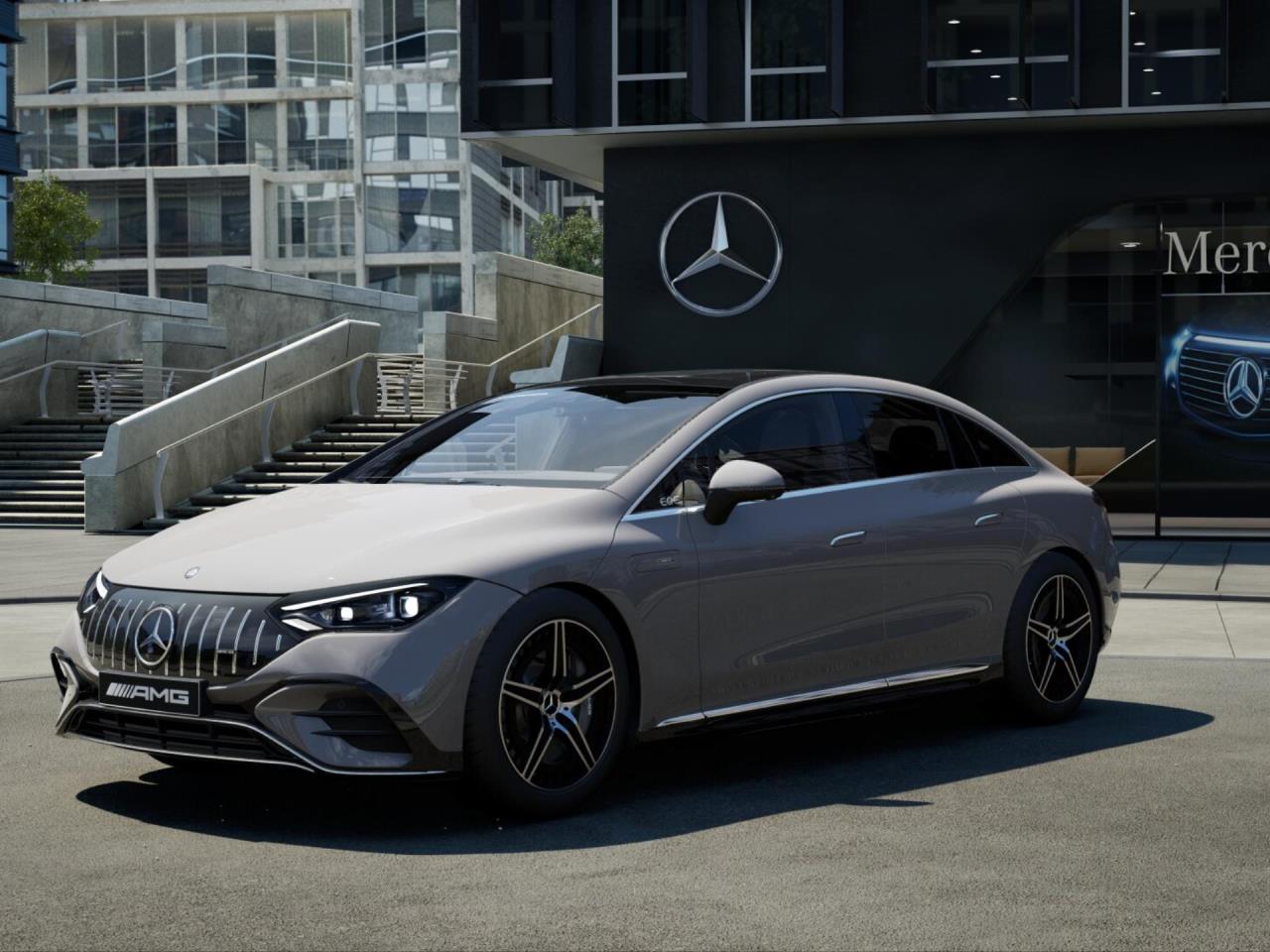 Mercedes-Benz EQE 43 AMG 4M Panorama Distronic Burmester 360?