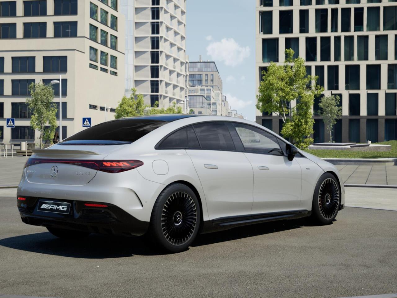 Mercedes-Benz EQE 43 AMG 4M Night HeadUp Panorama Airmatic