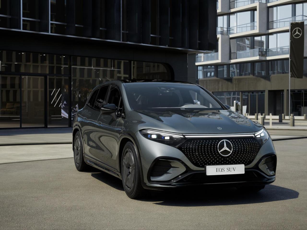 Mercedes-Benz EQS 450 4M SUV AMG Night Distronic+ Panorama AHK