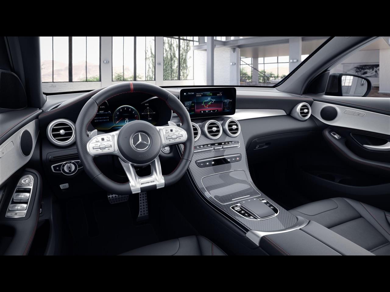 Mercedes-Benz GLC 43 AMG 4M Coupé Night Schiebedach Distronic