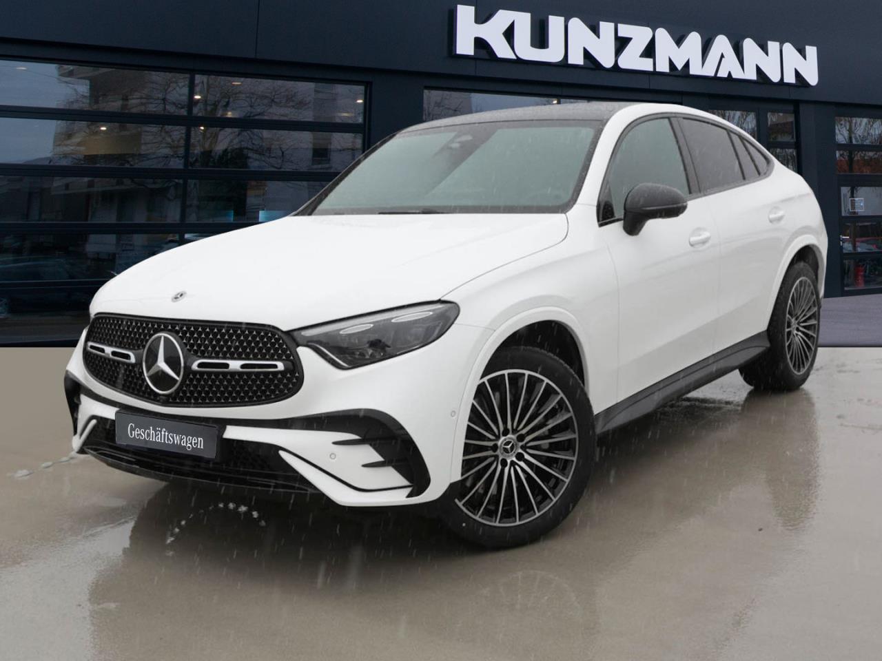 Mercedes-Benz GLC GLC 300 d 4MATIC Coupé Coupé polarweiss