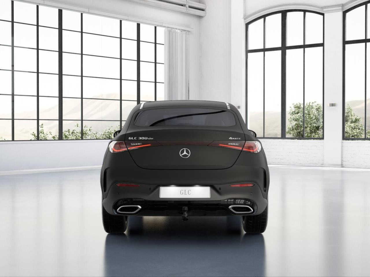 Mercedes-Benz GLC 300 de 4M Coupé AMG Night Panorama 360° AHK