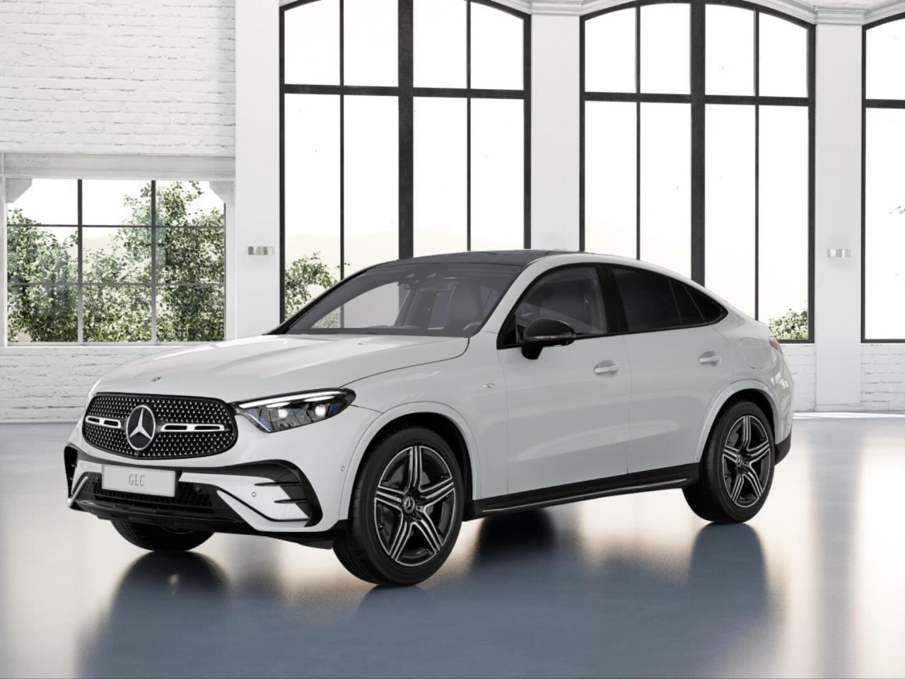 Mercedes-Benz GLC 300 de 4M Coupé  AMG Night AHK Panorama 360?