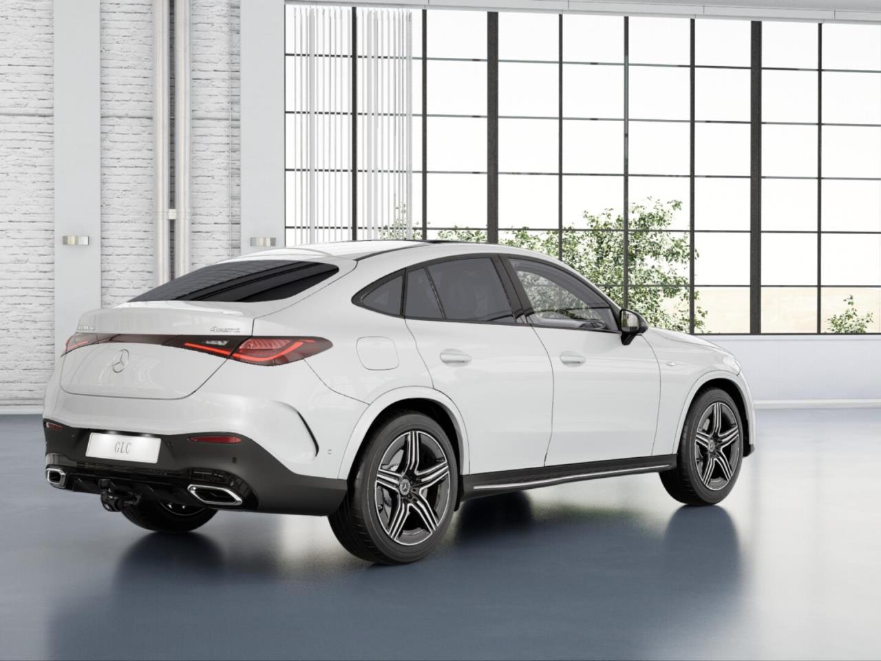 Mercedes-Benz GLC 300 de 4M Coupé  AMG Night AHK Panorama 360?