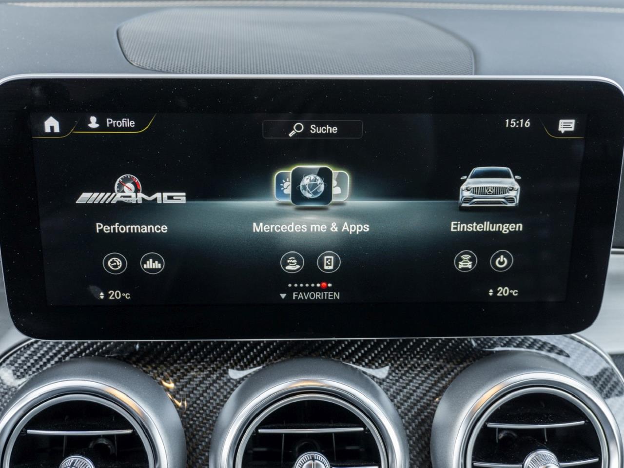 Mercedes-Benz GLC 63 AMG S 4M+ Performance Panorama Distronic