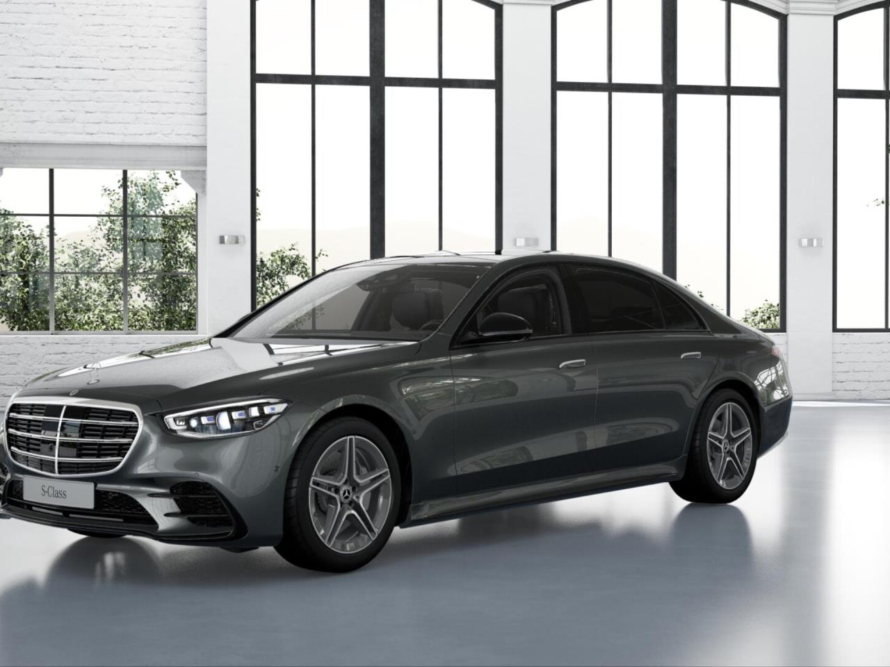 Mercedes-Benz S-Klasse S 350 d 4M lang Limousine Selenitgrau