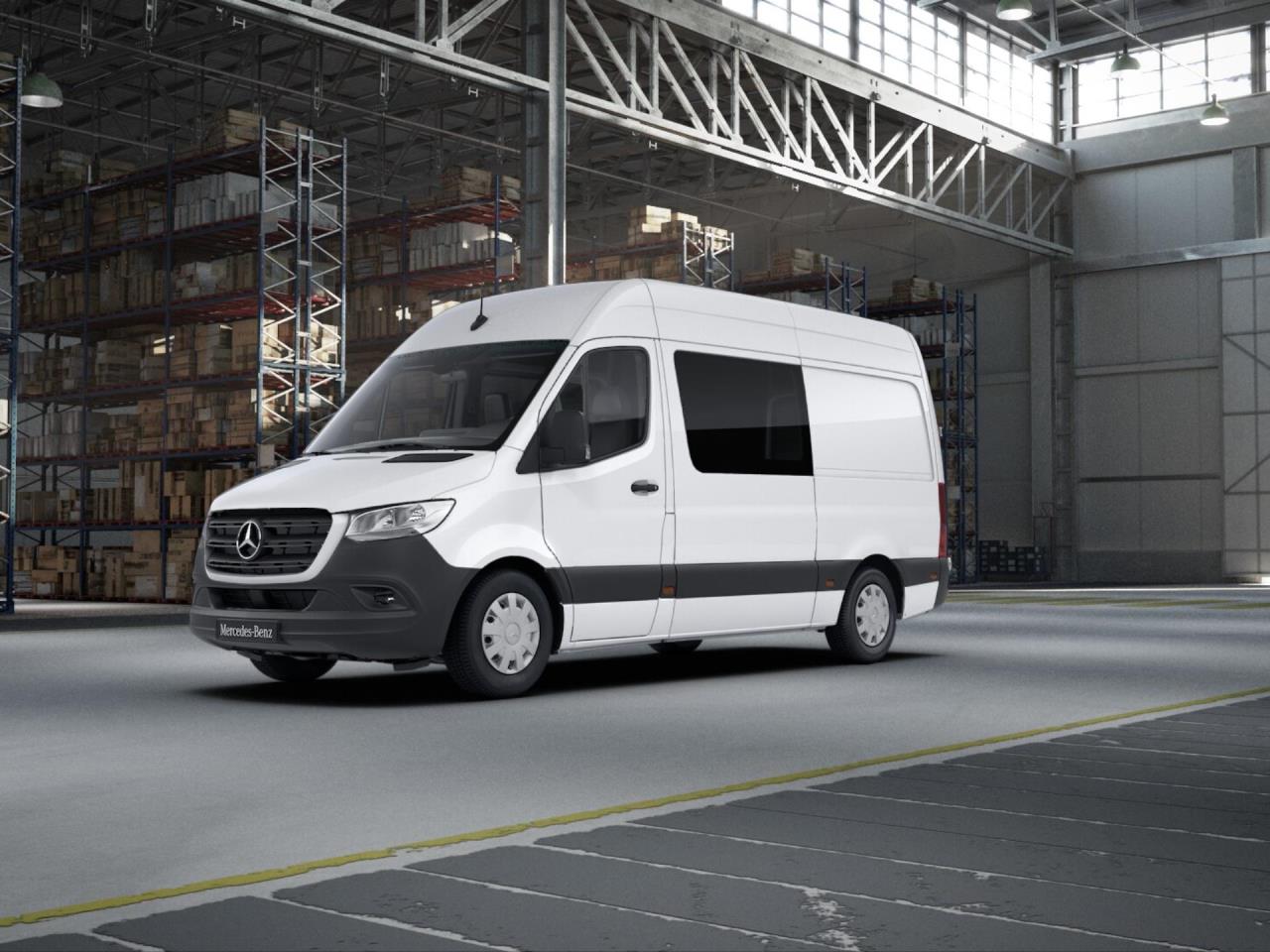 Mercedes-Benz Sprinter 319 CDI Mixto Hochdach Standard Klima
