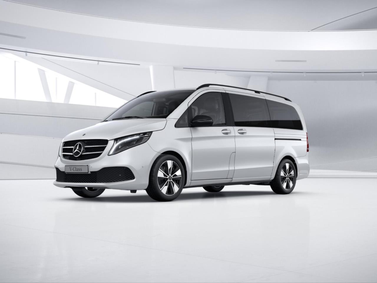 Mercedes-Benz V 250 d 4M Edition lang Night Spur Kamera Tisch