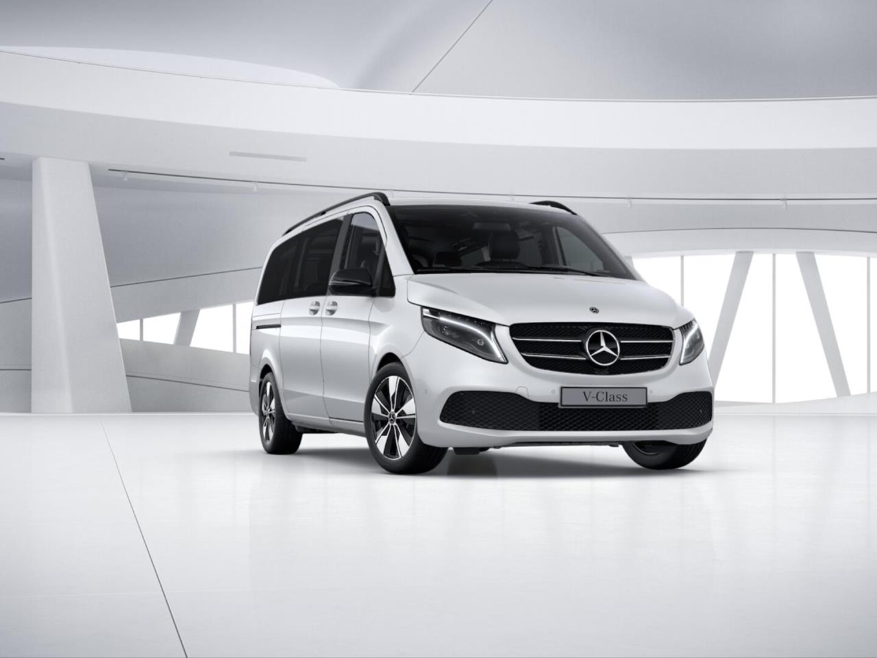 Mercedes-Benz V 250 d 4M Edition lang Night Spur Kamera Tisch