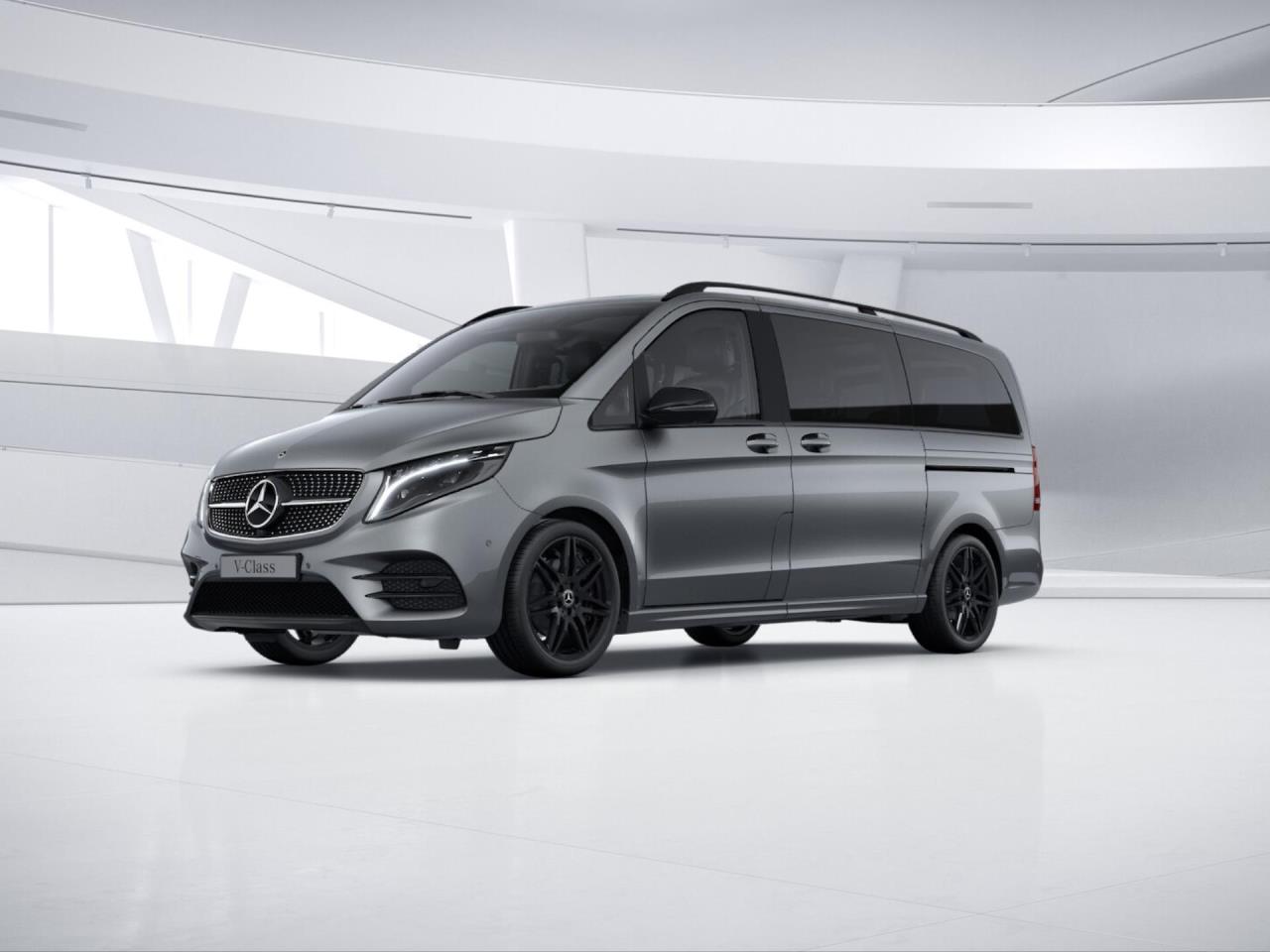 Mercedes-Benz V-Klasse V 300 d 4M Avantgarde Edition lang Van / Kleinbus Selenitgrau