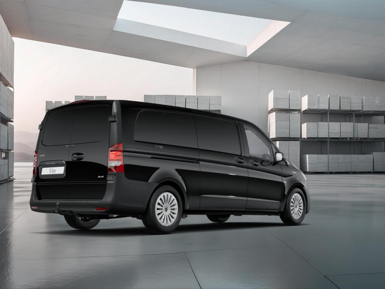 Mercedes-Benz Vito 119 CDI Kasten Pro 4x4 Extralang Navi AHK