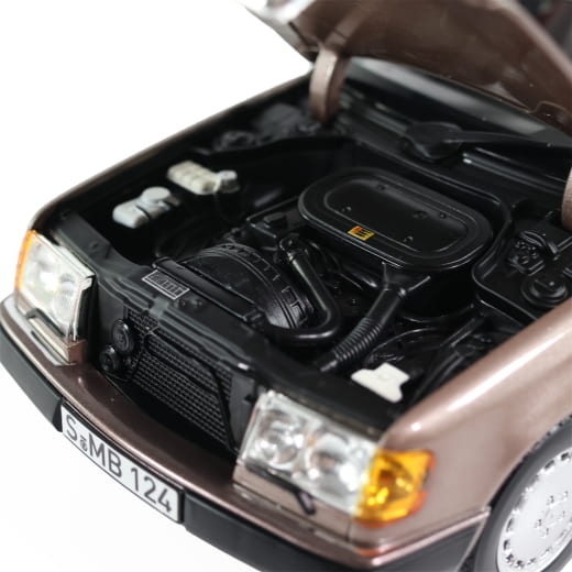 Modelo de coche 1:18 230 E Clase W124 palo de rosa Original Mercedes-Benz | B66040697