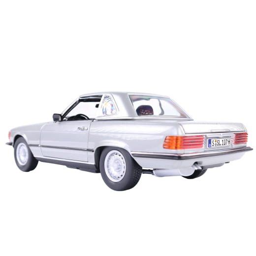 Coche de juguete a escala 1:18 450 SL R107 Plata astral Original Mercedes-Benz | B66040716