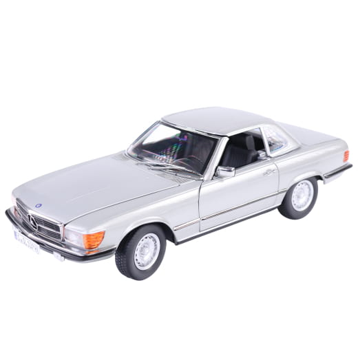 Coche de juguete a escala 1:18 450 SL R107 Plata astral Original Mercedes-Benz | B66040716