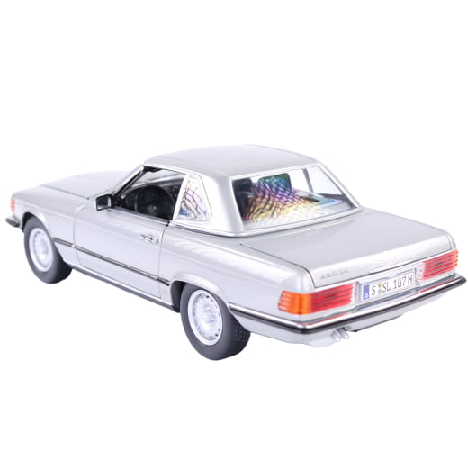 Coche de juguete a escala 1:18 450 SL R107 Plata astral Original Mercedes-Benz | B66040716