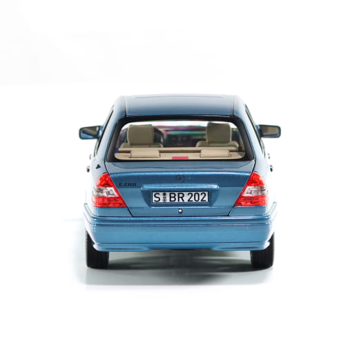 Coche modelo 1:18 C 200 W202 berlina azul Original Mercedes-Benz | B66040704