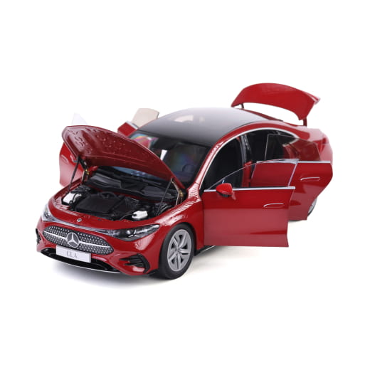 Coche de modelo 1:18 CLA Coupé C178 rojo Patagonia metalizado Original Mercedes-Benz | B66960845