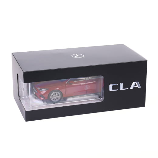 Coche de modelo 1:18 CLA Coupé C178 rojo Patagonia metalizado Original Mercedes-Benz | B66960845