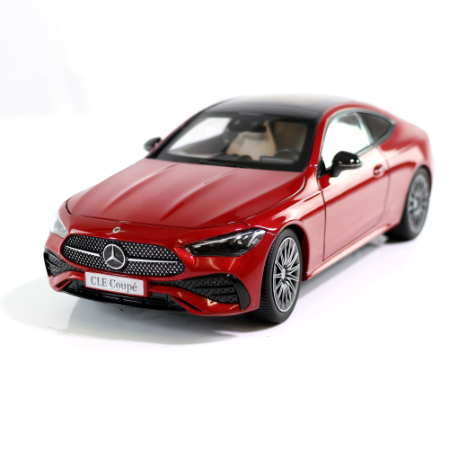 Coche de juguete a escala 1:18 CLE C236 coupé MANUFAKTUR rojo patagonia metalizado Original Mercedes-Benz | B66960596
