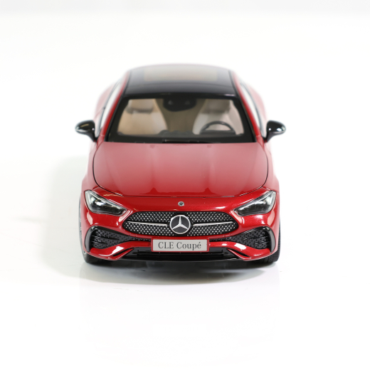 Coche de juguete a escala 1:18 CLE C236 coupé MANUFAKTUR rojo patagonia metalizado Original Mercedes-Benz | B66960596