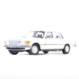 1:18 model car 450 SEL W 116 white Original Mercedes-Benz
