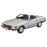1:18 Model car 450 SL R107 Astral Silver Genuine Mercedes-Benz