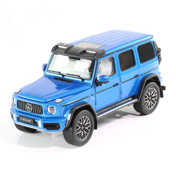 1:18 Model car G-Class G63 AMG 4x4² manufaktur south sea blue Genuine Mercedes-AMG