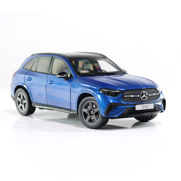 1:18 scale model car GLC X254 SUV AMG blue Genuine Mercedes-Benz | B66960647