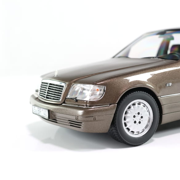 1:18 model car S 600 W140 sedan (1994-1998) Impala brown Genuine Mercedes-Benz | B66040684