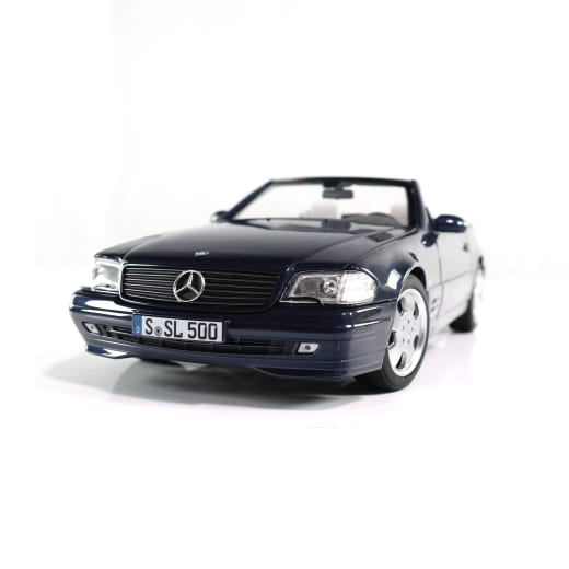 1:18 model car SL 500 R129 azure blue Genuine Mercedes-Benz | B66040657