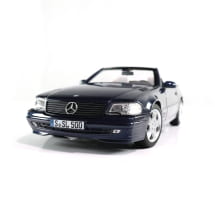 1:18 model car SL 500 R129 azure blue Genuine Mercedes-Benz | B66040657