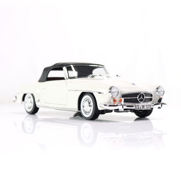 1:18 modelauto 190 SL Roadster W121 1954-1963 witgrijs Origineel Mercedes-Benz