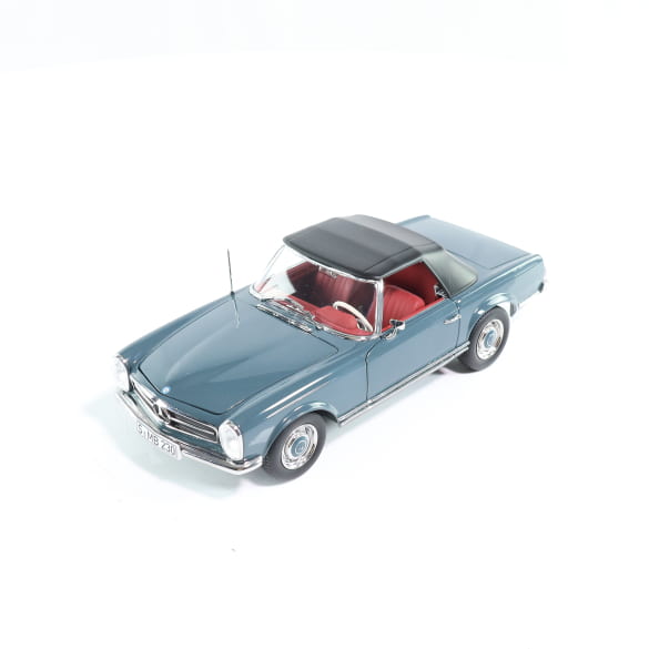 1:18 modelauto 230 SL Pagode W 113 Cabrio blauwgrijs | MERC | B66040681