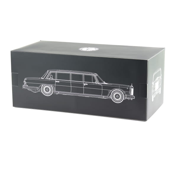 1:18 modelauto 600 Pullmann W100 (1963 - 1991) blauw Origine | B66040707