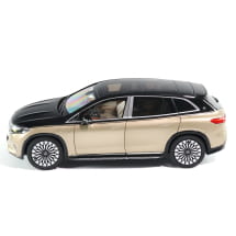 1:18 modelauto EQS 680 SUV Z296 obsidiaanzwart kalahari-goud | B66960592