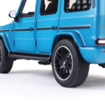 1:18 modelauto G-Klasse G63 AMG MANUFAKTUR hyper blue magno  | B66961520