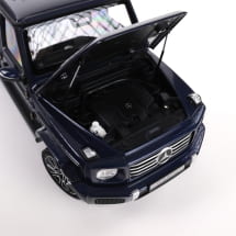 1:18 modelauto G-Klasse W465 sodalietblauw Original Mercedes | B66960663